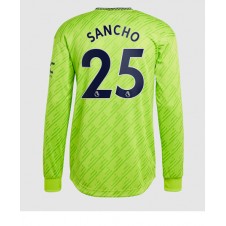 Manchester United Jadon Sancho #25 Tredje Tröja 2022-23 Långa ärmar